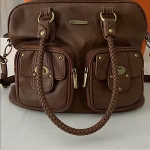 Timi and Leslie vegan leather diaper bag